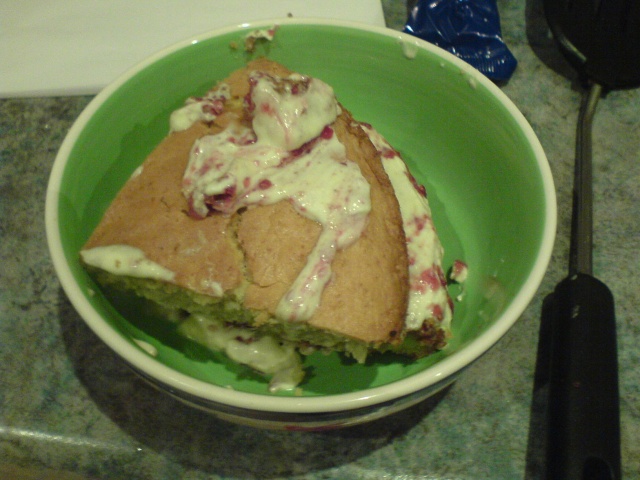 Big slice of cake
